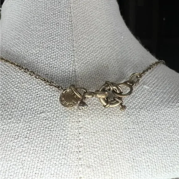 J. Crew | Rhinstone Frog Necklace - Picture 9 of 10